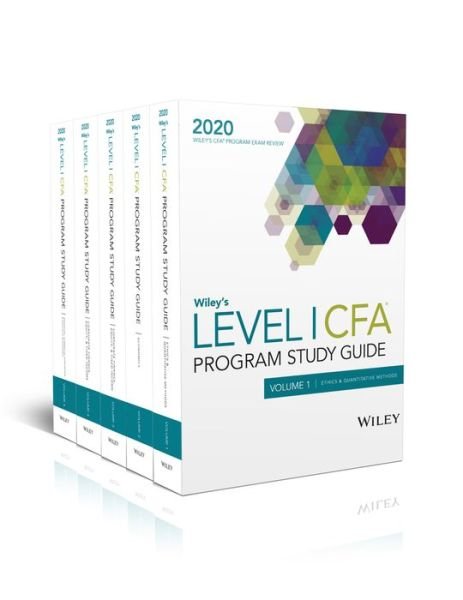 Wiley's Level I CFA Program Study Guide 2020: Complete Set - Wiley - Books - John Wiley & Sons Inc - 9781119644439 - October 8, 2019