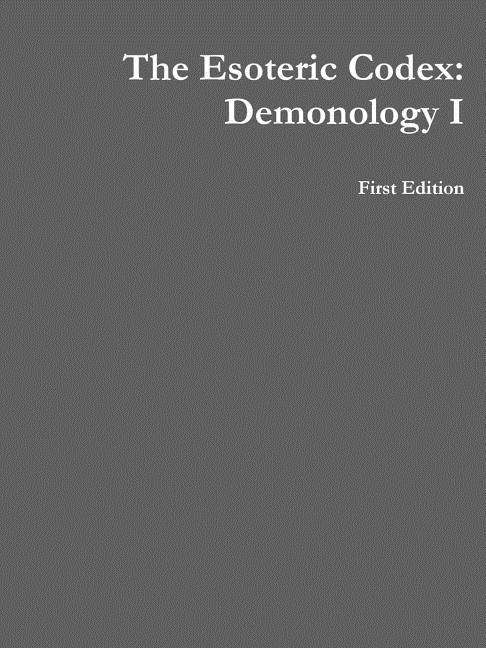 Cover for Mark Rogers · The Esoteric Codex: Demonology I (Paperback Book) (2014)