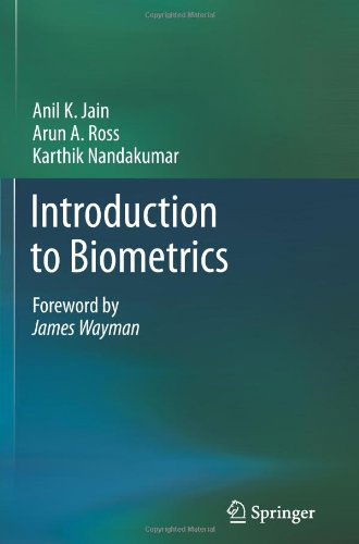 Cover for Anil K. Jain · Introduction to Biometrics (Paperback Book) [2011 edition] (2014)