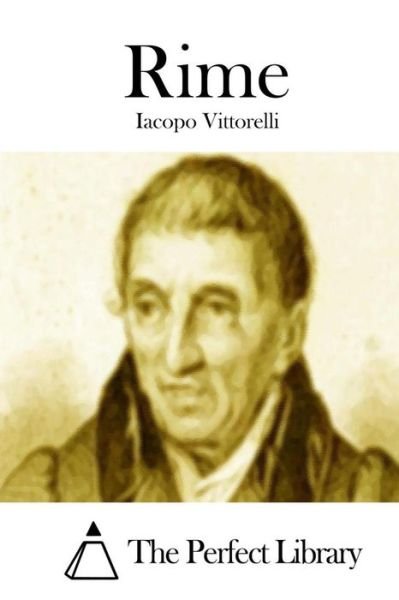 Cover for Iacopo Vittorelli · Rime (Taschenbuch) (2015)