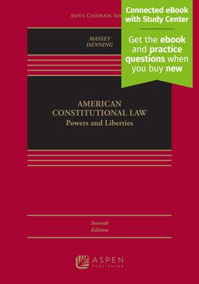 Cover for Calvin R Massey · American Constitutional Law (Hardcover Book) (2023)