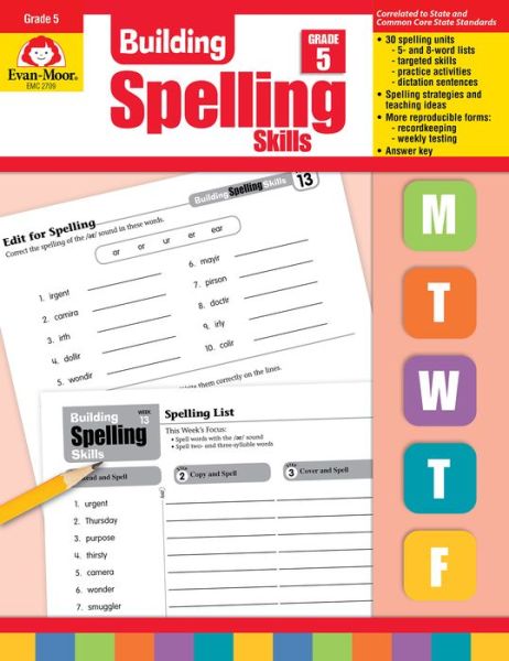 Cover for Jo Ellen Moore · Building Spelling Skills, Grade 5 (Paperback Book) (2002)