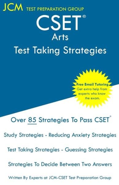 Cover for Jcm-Cset Test Preparation Group · CSET Art - Test Taking Strategies (Paperback Bog) (2019)