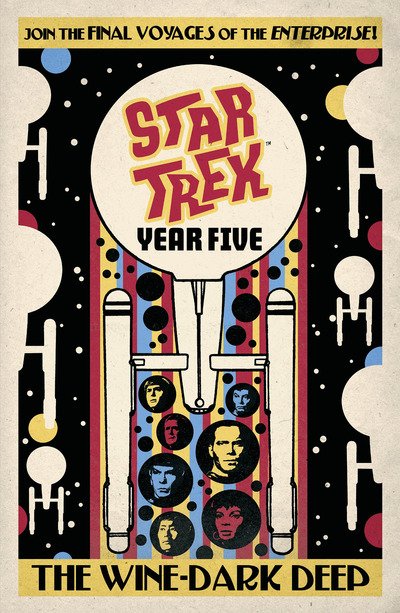 Cover for Jackson Lanzing · Star Trek: Year Five - The Wine-Dark Deep: Book 2 (Pocketbok) (2020)