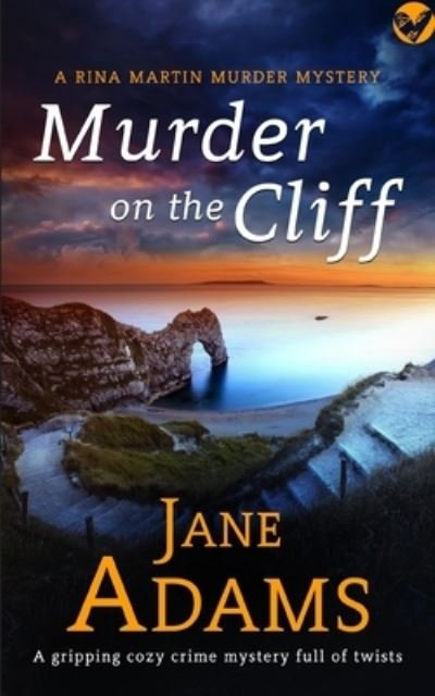 Cover for Jane Adams · MURDER ON THE CLIFF a gripping cozy crime mystery full of twists - Rina Martin Murder Mystery (Pocketbok) (2021)