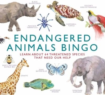 Cover for Marcel George · Endangered Animals Bingo (Buch) (2021)