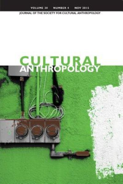 Cover for Dominic Boyer · Cultural Anthropology (Paperback Book) (2015)