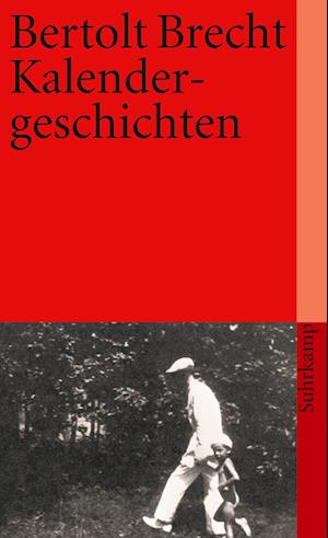 Cover for Bertolt Brecht · Suhrk.TB.3443 Brecht.Kalendergeschicht. (Bog)