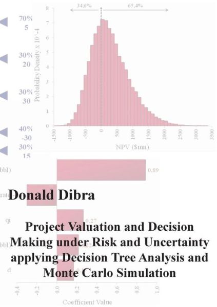 Cover for Donald Dibra · Project Valuation and Decision Making under Risk and Uncertainty applying Decision Tree Analysis and Monte Carlo Simulation (Paperback Book) (2015)