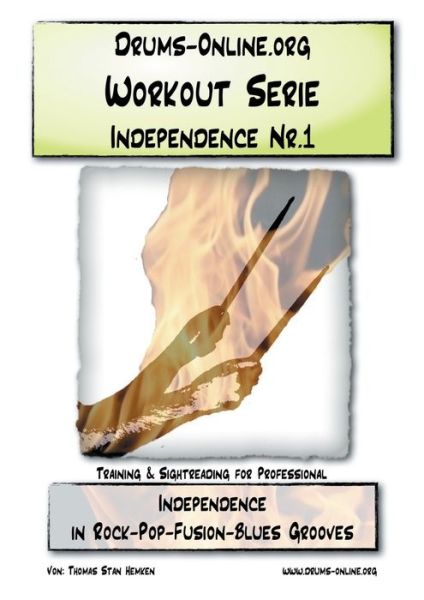 Cover for Thomas Stan Hemken · Independence Trainer 1: Training &amp; Sightreading fur Professionl. Schlagzeugtrainer (Paperback Book) (2015)