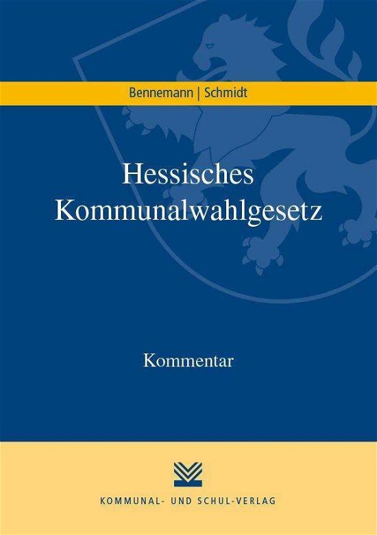 Cover for Bennemann · Hessisches Kommunalwahlgesetz (N/A)