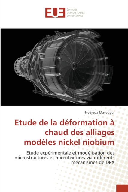 Cover for Nedjoua Matougui · Etude de la deformation a chaud des alliages modeles nickel niobium (Paperback Book) (2021)