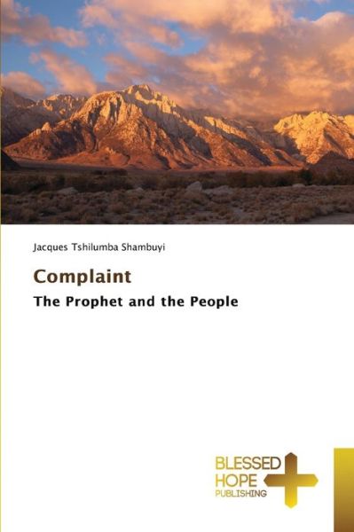 Cover for Jacques Tshilumba Shambuyi · Complaint (Pocketbok) (2021)