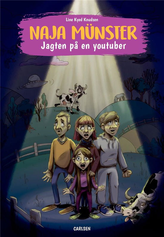 Cover for Line Kyed Knudsen · Naja Münster: Naja Münster (9) - Jagten på en youtuber (Bound Book) [1º edição] (2022)