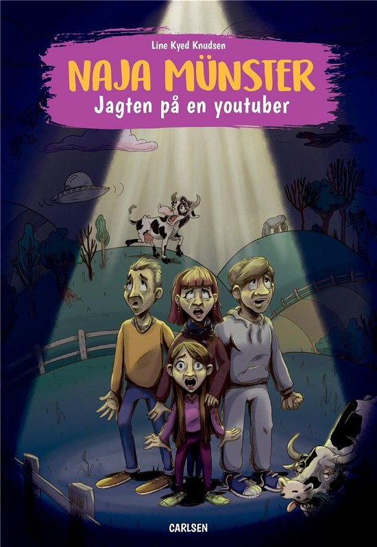 Cover for Line Kyed Knudsen · Naja Münster: Naja Münster (9) - Jagten på en youtuber (Bound Book) [1. Painos] (2022)
