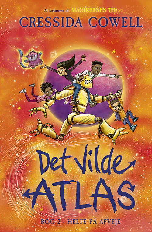 Cover for Cressida Cowell · Det vilde atlas: Det vilde atlas 2: Helte på afveje (Bound Book) [1st edition] (2024)