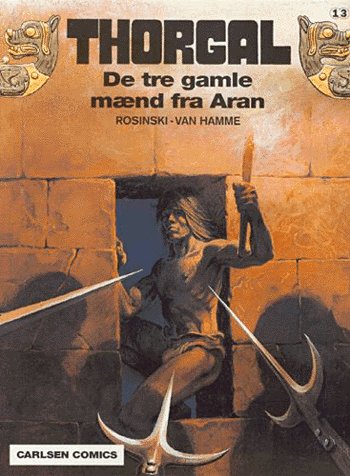 Cover for Jean van Hamme · De tre gamle mænd fra Aran (Bog) [1. udgave] (1995)
