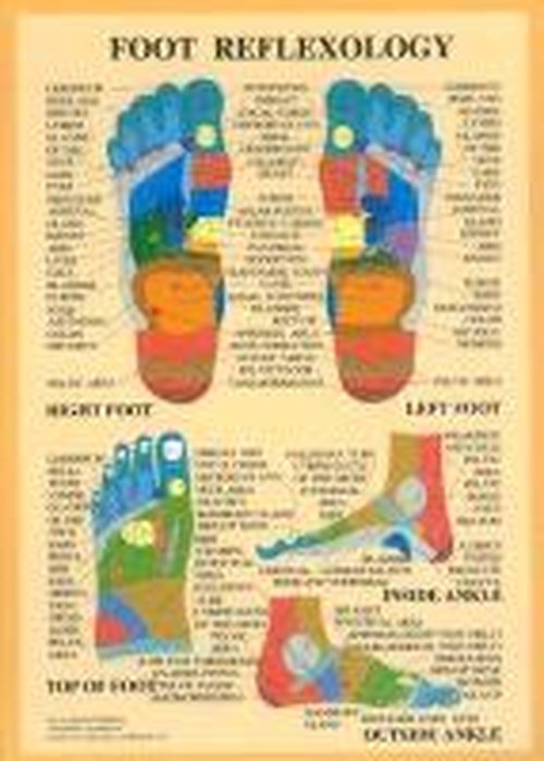 Foot Reflexology -- A4 - Jan van Baarle - Gadżety - Jan Van Baarle - 9789079887439 - 1 lutego 1997