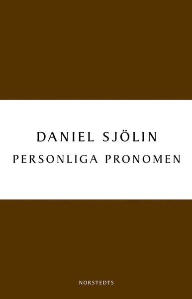 Cover for Daniel Sjölin · Digitala klassiker: Personliga pronomen (Book) (2010)