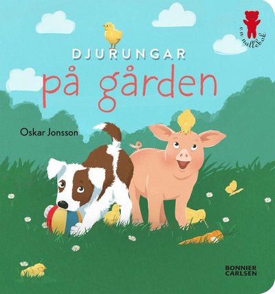 Cover for Oskar Jonsson · Djurungar på gården (Kartonbuch) (2015)