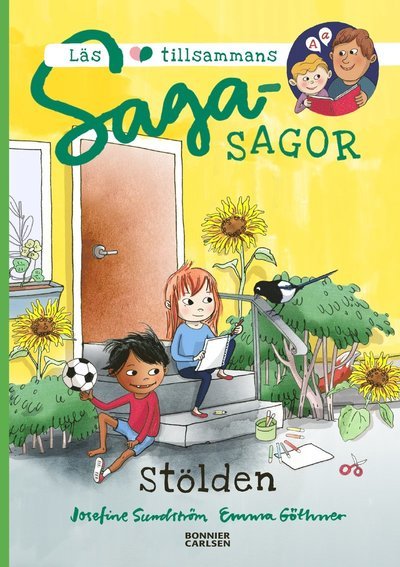 Cover for Josefine Sundström · Sagasagor: Stölden - läs tillsammans (Innbunden bok) (2020)