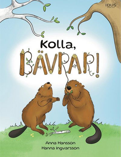 Cover for Anna Hansson · Kolla, bävrar! (Inbunden Bok) (2024)