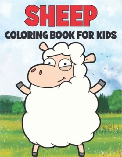 Cover for Rr Publications · Sheep Coloring Book For Kids (Paperback Bog) (2021)