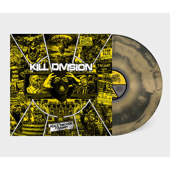 Peace Through Tyranny (Custard / Black Swirl Vinyl) - Kill Division - Musikk - REDEFINING DARKNESS RECORDS - 9956683354439 - 16. september 2022