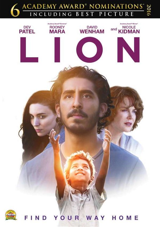 Cover for Lion (DVD) (2017)