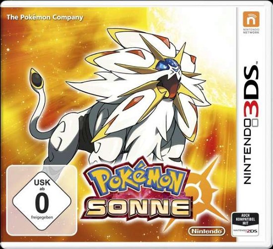 Pokémon Sonne,N3DS.2234440 -  - Böcker -  - 0045496473440 - 