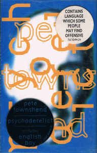 Cover for Pete Townshend · Psychoderelict (Kassette)