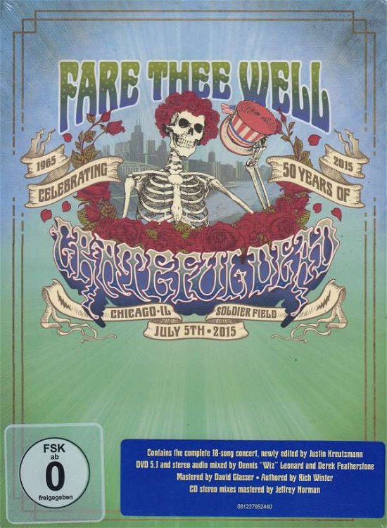 Cover for Grateful Dead · Fare Thee Well (CD/DVD) (2015)