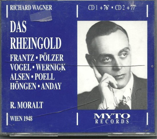 Cover for Richard Wagner  · Das Rheingold (1869) (2 Cd) (CD)