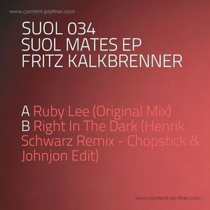 Cover for Fritz Kalkbrenner · Soul Mates (VINYL) [EP edition] (2012)