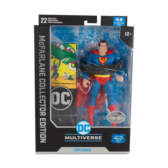 Dc Multiverse Collector Edition 18Cm - Superman (Fumetto #1) - Dc Comics: Mcfarlane Toys - Koopwaar -  - 0681147021440 - 