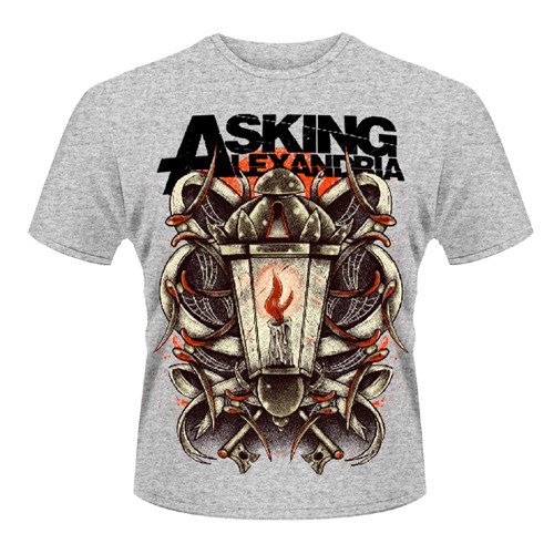 Cover for Asking Alexandria =t-shir · Candle Grey (MERCH) [size XL] (2013)