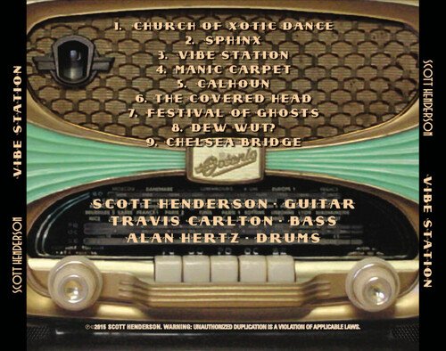Cover for Scott Henderson · Vibe Station (CD) (2015)