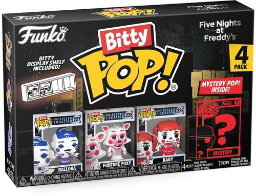 Cover for Bitty Pop Five Nights at Freddys · Bitty Pop Five Nights at Freddys Ballora 4 Pack (Funko POP!) (2023)