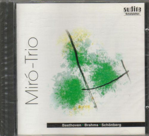 Cover for Miro-Trio · Piano Trios Audite Klassisk (CD) (1996)