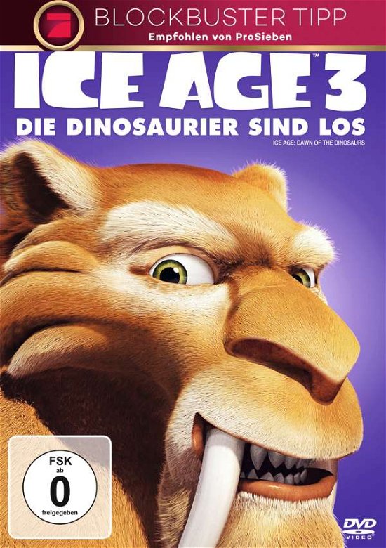 Cover for Ice Age 3 - Die Dinosaurier Sind Los (DVD) (2018)