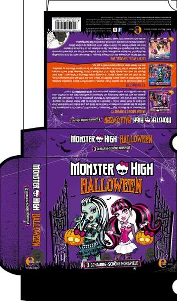 Monster High, Halloween Box, - Monster High - Bøger - EDELKIDS - 4029759112440 - 2. september 2016