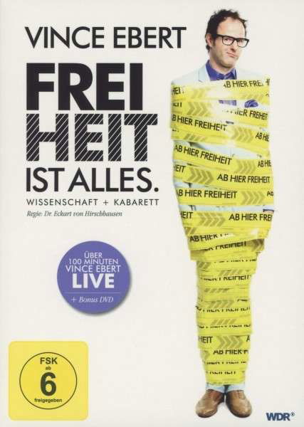Freiheit Ist Alles - Vince Ebert - Filmes - WDR MEDIAGROUP - 4042999120440 - 30 de novembro de 2012