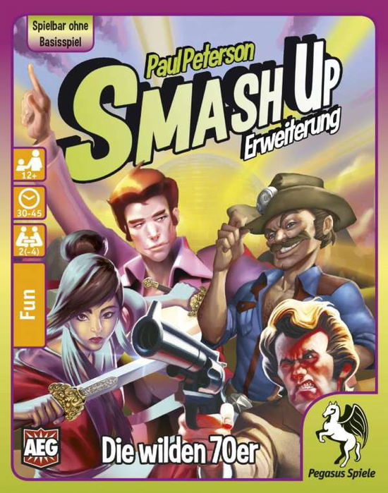 Cover for Peterson · Smash Up: Die wilden 70.17277G (Book) (2019)