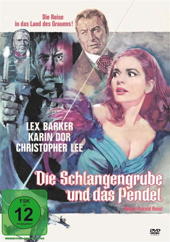 Cover for Barker,lex / Dor,karin / Lee,christopher · Die Schlangengrube Und Das Pendel-kinofassung (DVD) (2021)
