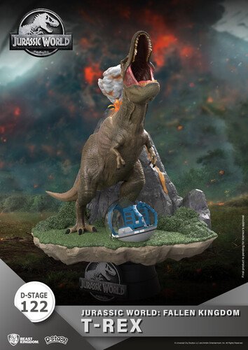 Jurassic World Fallen Kingdom Ds-122 T-rex 6in D S - Beast Kingdom - Produtos - BEAST KINGDOM - 4711203451440 - 31 de agosto de 2023
