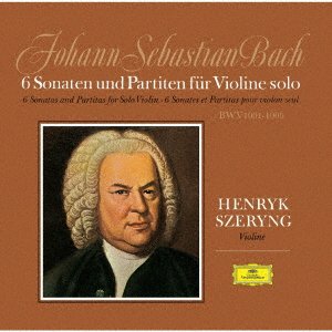 Cover for Henryk Szeryng · J.S.Bach: 6 Sonatas And Partitas (CD) [Japan Import edition] (2021)