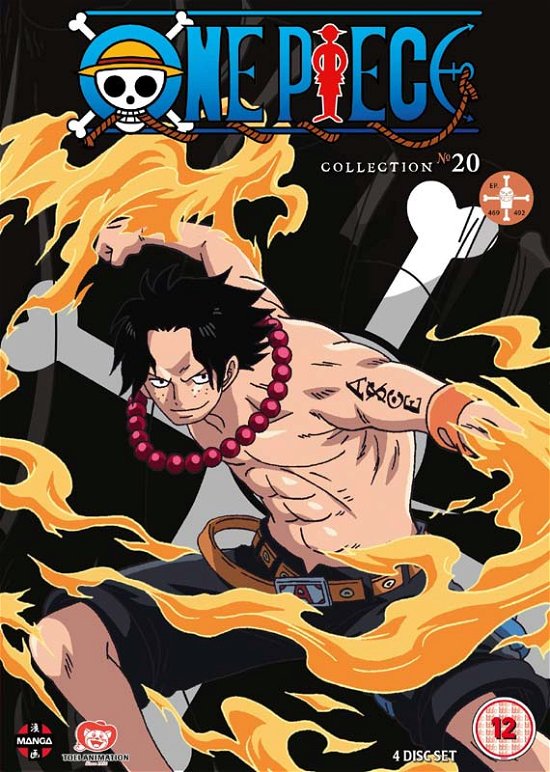 Cover for One Piece  Collection 20 Episodes 469491 · One Piece Collection 20 Episodes 469 to 492 (DVD) (2018)
