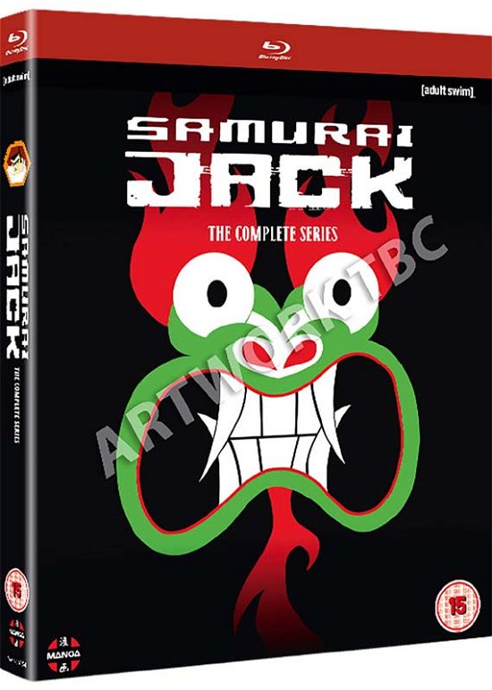 Cover for Samurai Jack - the Complete Se · Samurai Jack The Complete Series (Blu-ray) (2019)