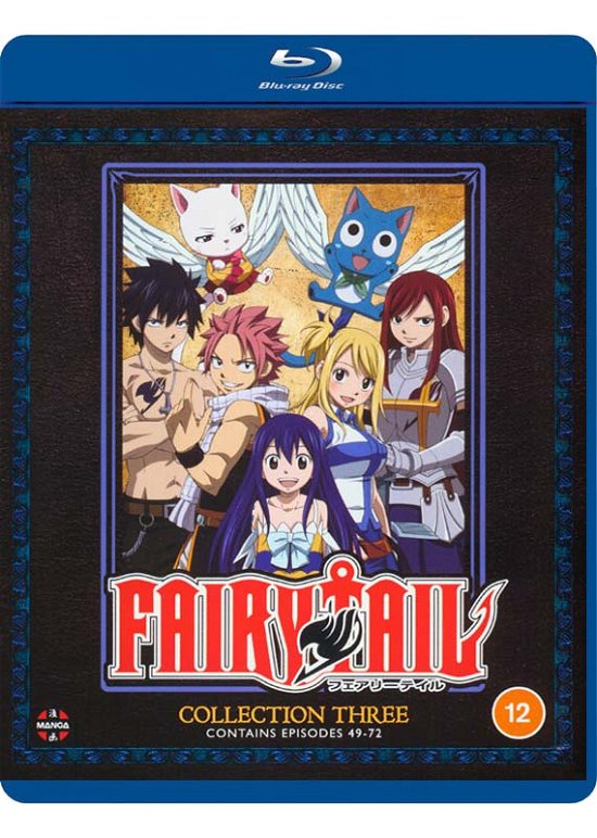 Cover for Shinji Ishihira · Fairy Tail Collection 3 (Episodes 49 to 72) (Blu-Ray) (2020)