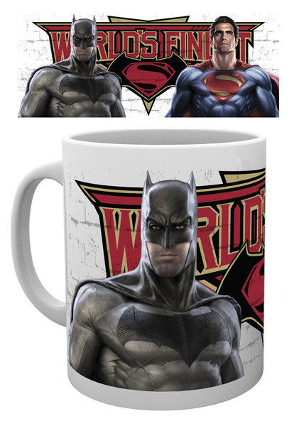 Cover for Batman vs Superman · Dc Comics: Batman V Superman - Worlds Finest (Tazza) (Toys)